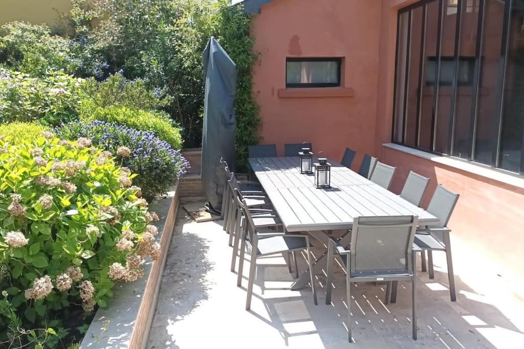 Villa D'Exception A 500 M De La Plage Merville-Franceville-Plage Dış mekan fotoğraf