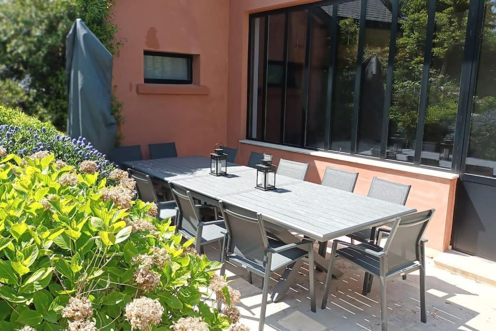 Villa D'Exception A 500 M De La Plage Merville-Franceville-Plage Dış mekan fotoğraf